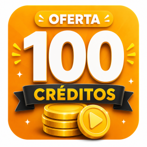 Pack de 100 créditos
